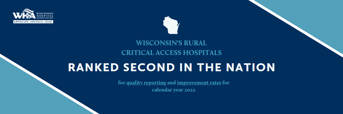 WI rural critical access hospitals ranked second in the nation