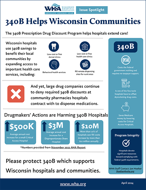 340B Helps Wisconsin Communities