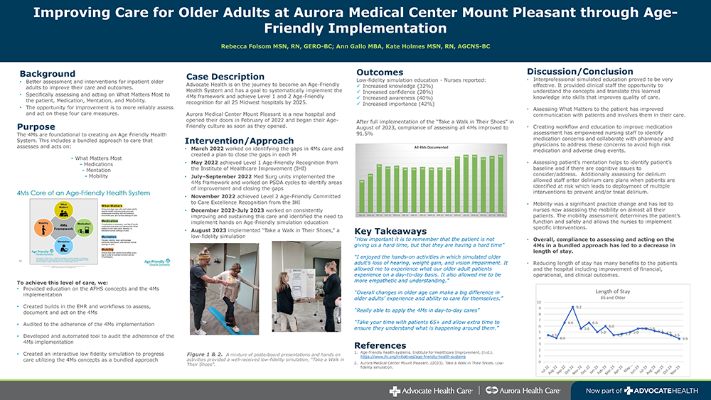 Aurora Medical Center, Mount Pleasant poster