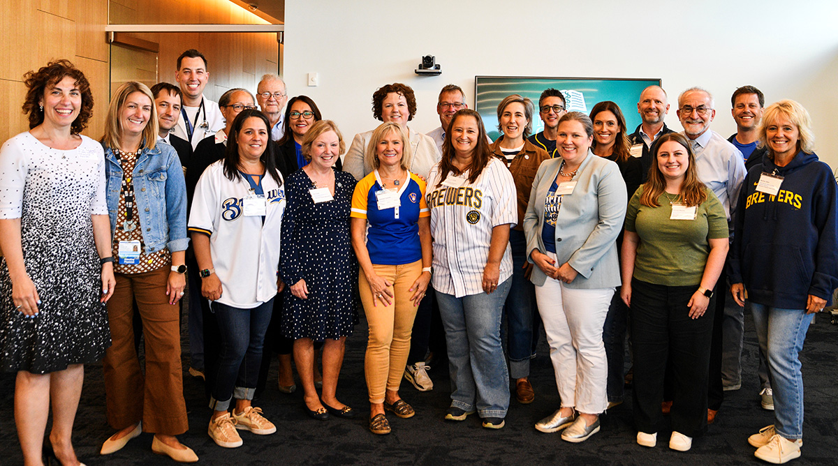 Caring 4 Caregivers Kick Off Group Shot