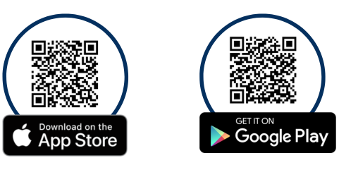 Mobile app QR codes