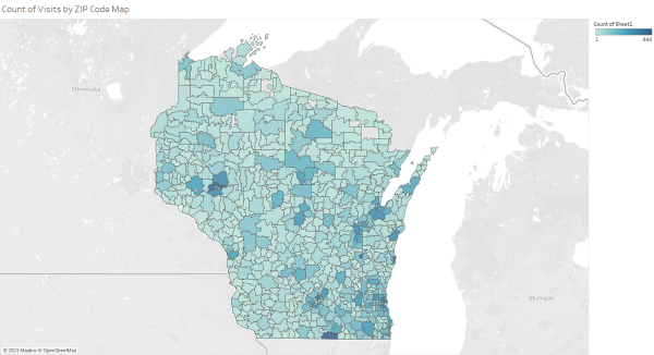 Map graphic