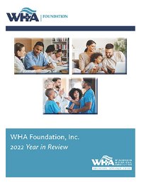 WHA Foundation Year in Review cover